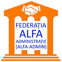 Logo pentru Federatia Alfa Administratie
